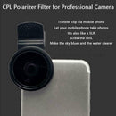 37MM Portable Durable Phone Black Camera Polarizer Universal CPL Len I5Q7
