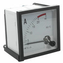 AC 0-20A Current Testing Analog Panel Meter Ammeter, Square Y3H9