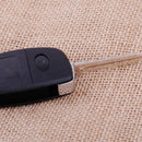 4-Button Uncut Flip Remote Key Fob Case Shell fit for Hyundai Santa Fe ix45 ix35