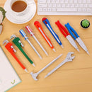 6pcs Simulation Hardware Tools Creative Ballpoint Pens School Office Supplies