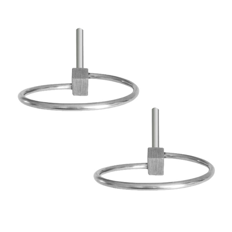 2Pcs 4mm Heavy Duty Lynch Pin for Farm Tractors Trailers Trucks Mowers