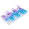 14 Slot 7 Day Pill Organizer Box Weekly Case Holder Travel Medication Reminder