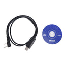 USB Programming Cable&CD for Baofeng UV-5R UV-82 GT-3 888s TEN4 F9+ RadioJC&j