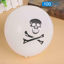 100pcs Mixed Halloween Birthday Party Decoration Supplies Latex Balloons