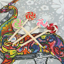 Lolly Shape 5D DIY Embroidery Diamond Painting Point Drill Pen Random Color