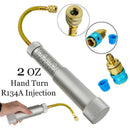 Oil & Dye Syringe 1/4 Inch Sae R134A 2Oz 2 Oz Oiler Automotive Air Conditio