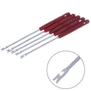 5Pcs/set Portable Fishing Hook Detacher Handle  Fish Hook Remover Extractor