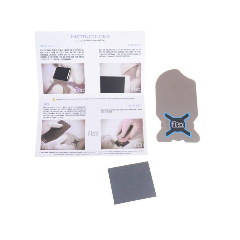 0.01mm Ultra Thin Stainless Steel Disassemble Card for Mobil Phone Repair Tool Z