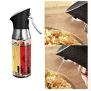 2-in-1 Oil Spray Bottle Stainless Steel Dispenser For Home Salads Cooki BBQ Z8R1
