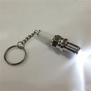 Casual Fashion LED Key Chain Spark Plug Key Chain Keychain Car Parts Keyring MO