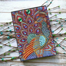 DIY Peafowl Special Shaped Diamond Painting 50 Pages Sketchbook A5 Notebook