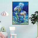 5D DIY Full Drill Diamond Painting Ocean Sea Dog Cross Stitch Embroidery