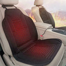 Heated Car Seat Chair Cushion 12V Heating Warmer Pad Hot Cover AU V0O8