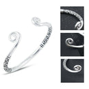 Women/Mens Fashion Hoop Carved Cuff Bangle Wristband Bracelet Chic Jewelry Gift