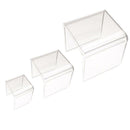 3 (3", 4", 5") Clear Acrylic Jewelry Display Risers Showcase Fixtures