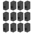 12pcs Elecrtric Guitar Tremolo Bridge Saddle Insert Lock String Iron Block