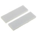 2 Pieces Dyeing Strips - Leather Edge Stained Fiber Strips Paint Roller Tool