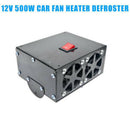 Car Auto Portable Electric Heater Warmer Cooling Fan Defroster Demister 12V N Gw