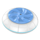 Ultrasonic Turbine Washing Machine Mini Tub Laundry Washer for Dorms Blue