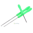4 in 1 Combo Set Carp Fishing Rigging Bait Needle Kit Tool Drill Tackle Green