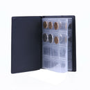 10 Pages 120 Coin Collection Holder Pocket Money Penny Tokens Storage Album