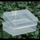 5pcs Clear Plastic Transparent Storage Box Collection Container Case Part  LJ