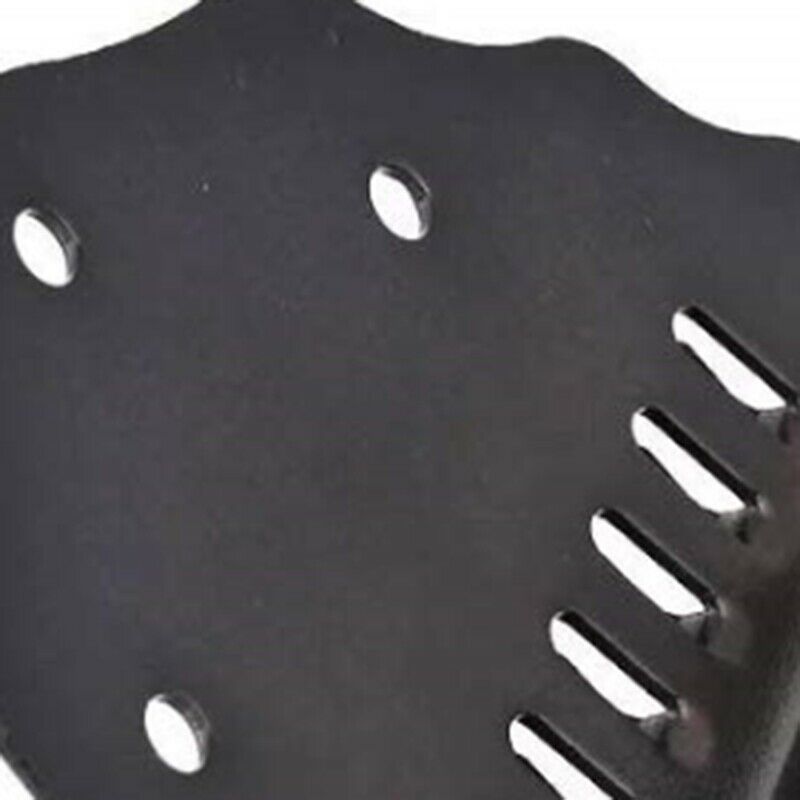 1 Pcs Black Mandolin Cable Pull Board Flower Pattern Design Mandolin Tailpi