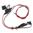 18AWG SAE Harness Extension Cable  DIY Connectors 3A Fuse