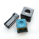 Pool Billiards Snooker Cue Chalk Holder-Magnetic with Belt Clip+Buckle Accessory