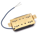 Wired 6 String Electric Guitar Dual Coils Pickup Bridge Alnico 5 White Musical