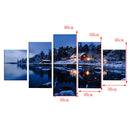 Art Ocean Scenic Wall Canvas Print Picture Paint On Canvas Snowscape