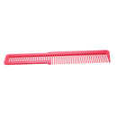 Hairdressing Carbon Anti-static Comb Wide Tooth Hair Clipper Comb (Red)