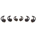 3Pairs Black Gel Earbuds Gels S+M+L for  QC20i QC20 Soundsport Earbuds