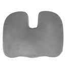 Coccyx Orthopedic Memory Foam Seat Cushion for Chair Car Office Home Grey