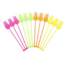12pcs Pineapple Cocktail Swizzle Sticks Stirrer Coffee Wine Muddler Puddler3C