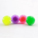 10x Colorful Balls Cat Toys Sm & Bulk Soft Plastic Ball Roll Quiet_Play D2R5