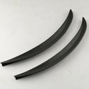 4 Pieces Rubber Arch Car Truck Wheel Eyebrow Decoration Strip Stickers 25cm+32cm