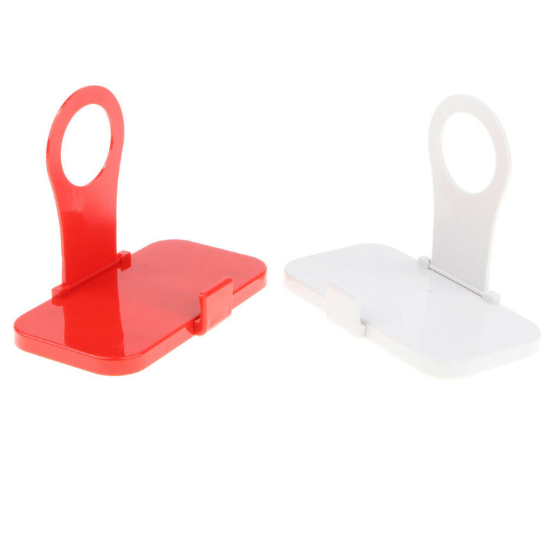 2Pcs Universal Cell Phone Stand Foldable Wall Charger Hanger Phone Holder