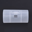 5X(8 x Battery adapter size of AA to C  W2P3)