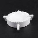 White Plastic Hand Press Pierogi Mold Dumpling Mould Z6R2