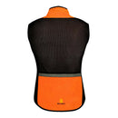 Unisex Reflective Bike Cycling Windproof Vest Running Sports Coat XL Orange