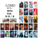30pcs Box KPOP NCT127 NCT U Photo Card Poster Lomo Cards