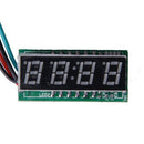 Adjustable Digital 24 Hours Car Motorcycle Clock DC 7-30V