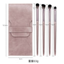 4pcs Eye Shadow Makeup Brushes Kit Soft Eyeshadow Blending Brush (Purple)