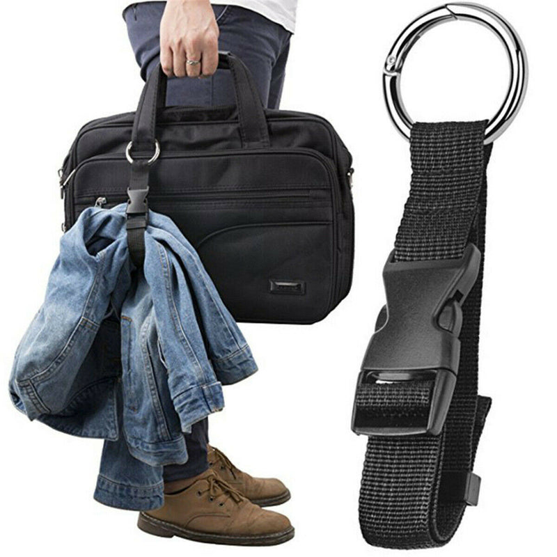 Jacket Holder Gripper Add Bag Handbag Clip Use to Carry Anti-theft Luggage Strap