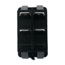 12V 35A 4 Pin Fog Light Rocker Switch with LED for Car Truck Dash (Yellow) A