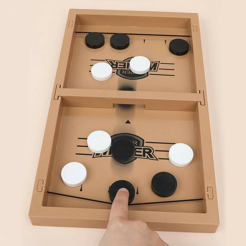Fast Sling Puck Game, ABS Hockey Game, Desktop Battle Sling Hockey Table Games,
