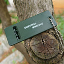 Emergency Survival Whistle Rescue Tool Signal Sound Outdoor Camping Hiking new