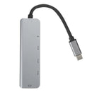 5 In 1 USB-C HUB Type C To 4K HDMI Adapter with 2 USB 3.0 PD Charging Port