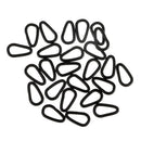 25pcs Tear Drop Rig Rings / Carp Rig Loops / Carp Fishing Link Loop Rings